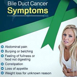 bile duct cancer symptoms
