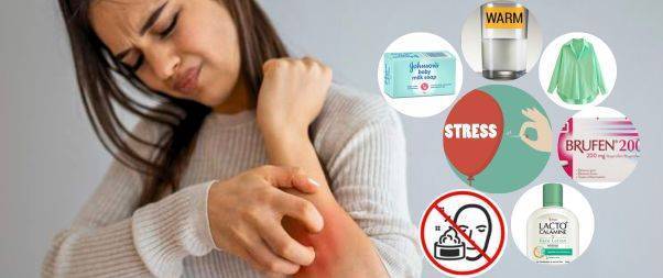 Precautions for skin rashes