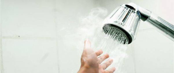 Using Hot Water can cause Dryness