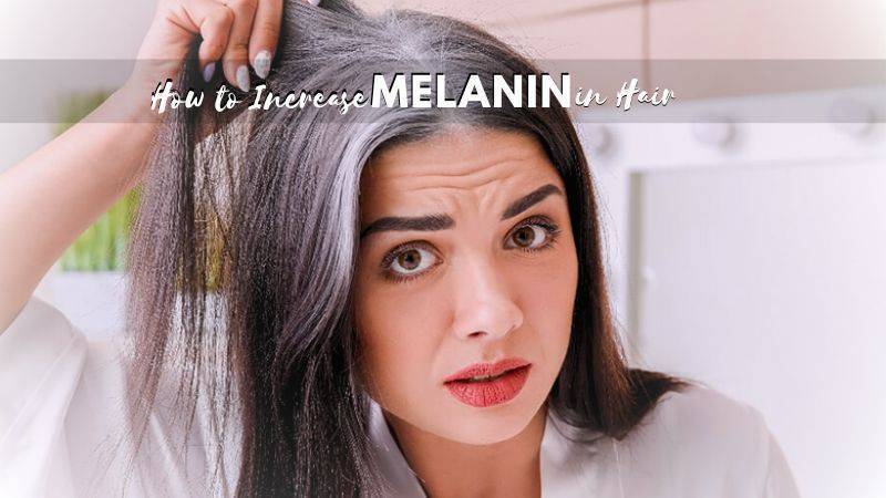 melanin production for gray hair