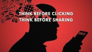 Think before clicking Think before sharing